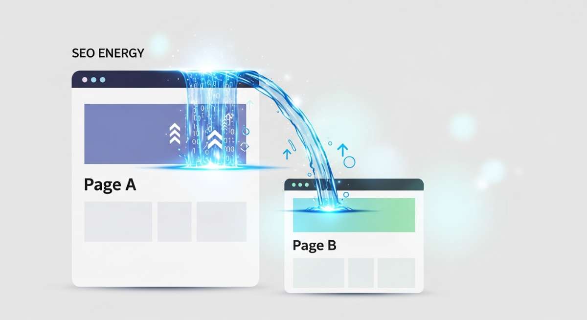 Bản chất Link Juice: giá trị SEO được truyền từ trang này sang trang khác theo nguyên lý PageRank