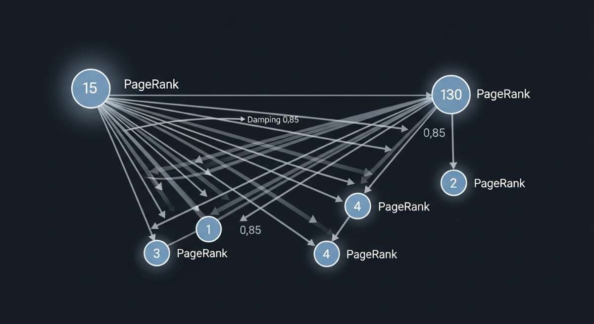Cơ chế phân phối PageRank và cách Link Juice được chia theo trọng số các liên kết