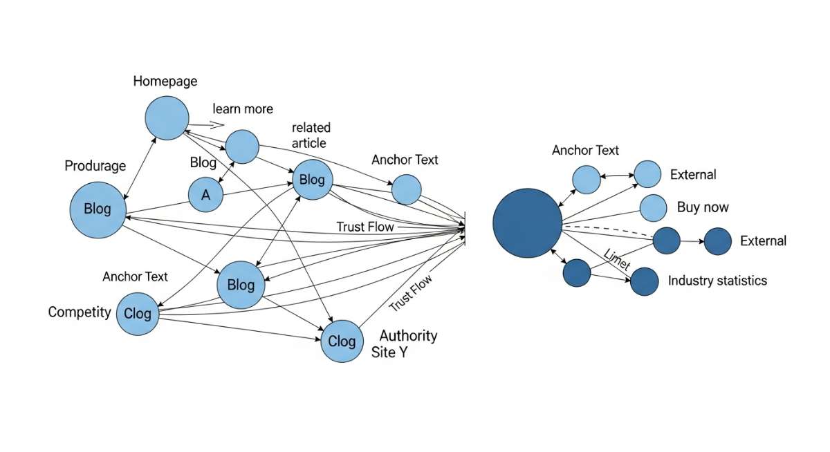Edge đại diện cho các liên kết có hướng giữa các trang, thể hiện cách Google hiểu mối quan hệ và độ tin cậy của từng đường link