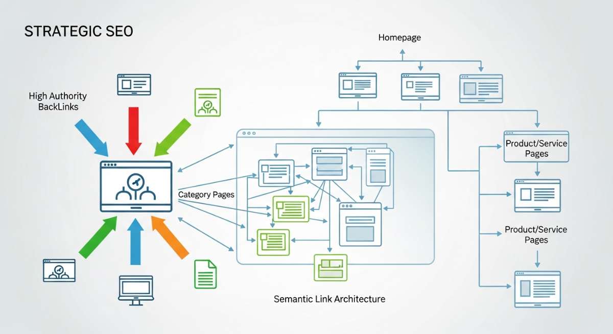 Link Graph định hướng chiến lược SEO hiện đại: tập trung chất lượng backlink, tối ưu internal link và xây dựng liên kết tự nhiên