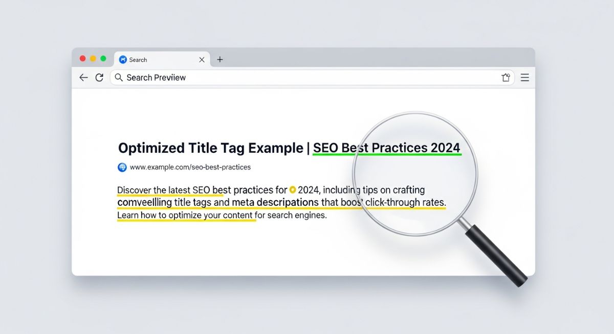 Thẻ Title và Meta Description được tối ưu giúp tăng CTR và hỗ trợ Google index nhanh hơn