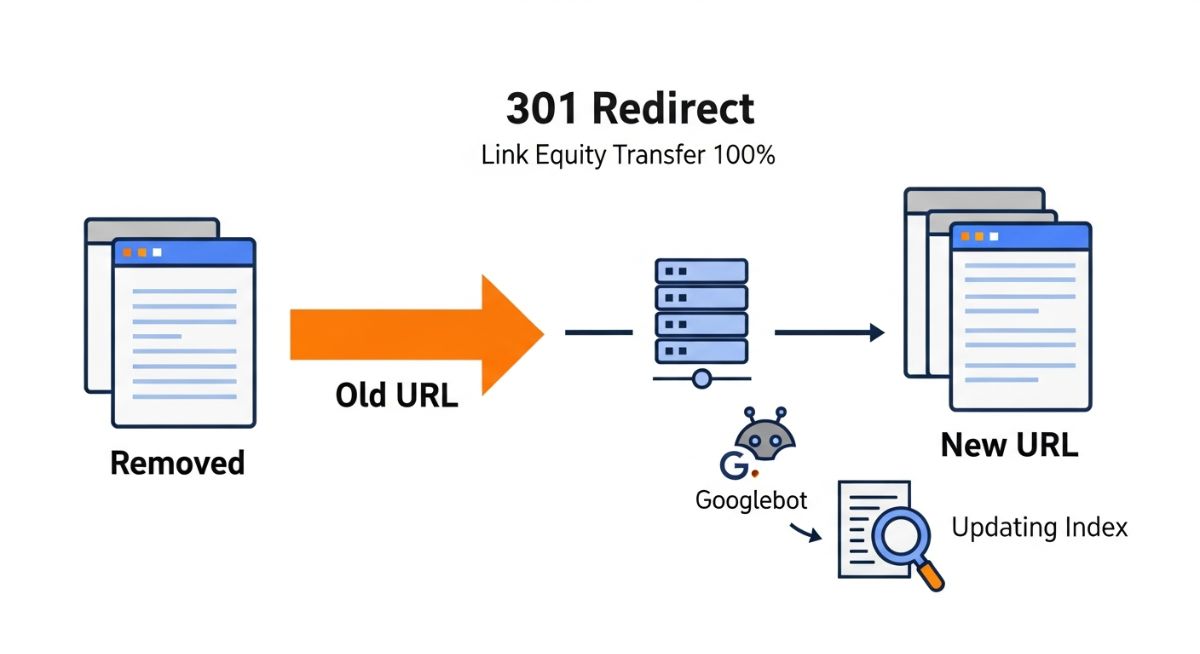 cơ chế hoạt động và ưu điểm của 301 redirect