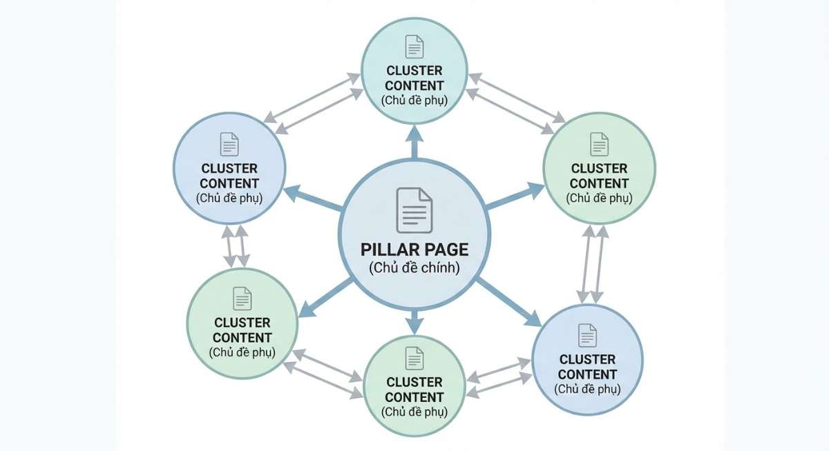 Không xây dựng content map khiến nội dung không có cấu trúc