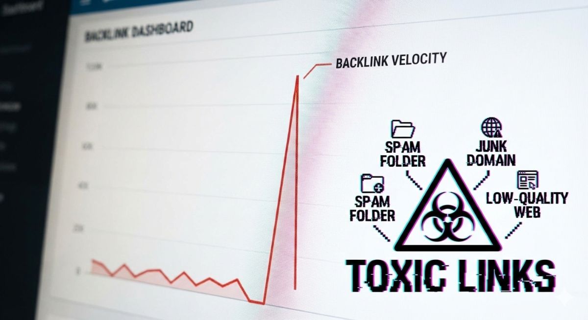 Backlink spam tăng bất thường – cần phân tích và disavow chọn lọc