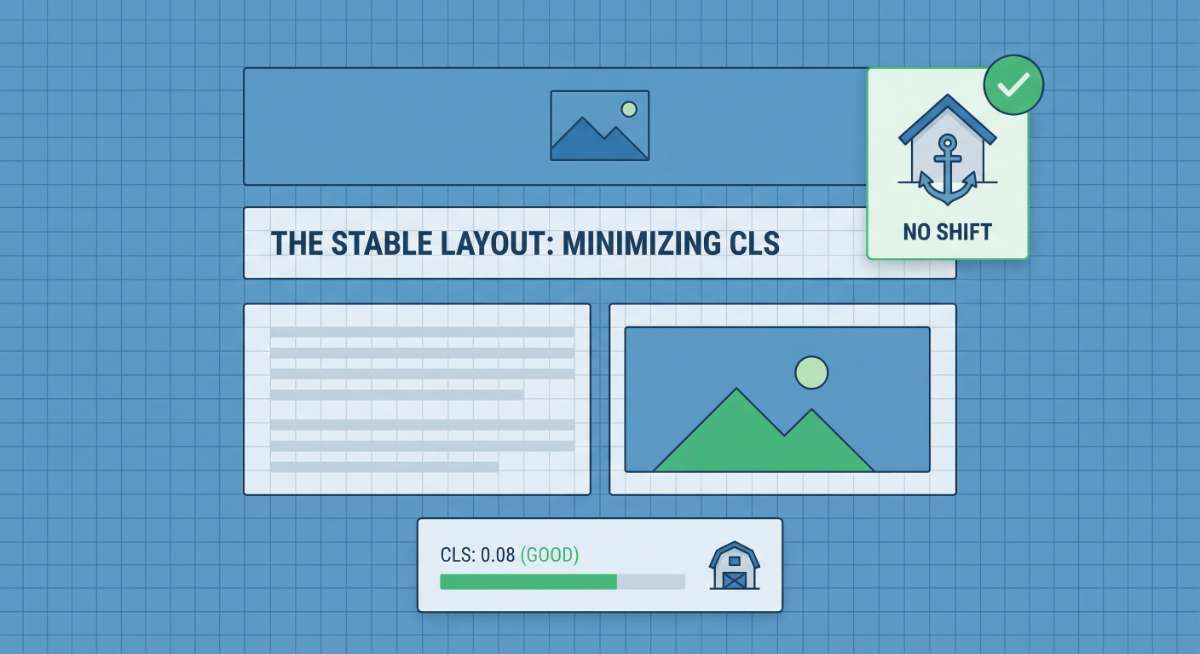 CLS ổn định giúp giữ tập trung và giảm tỷ lệ thoát