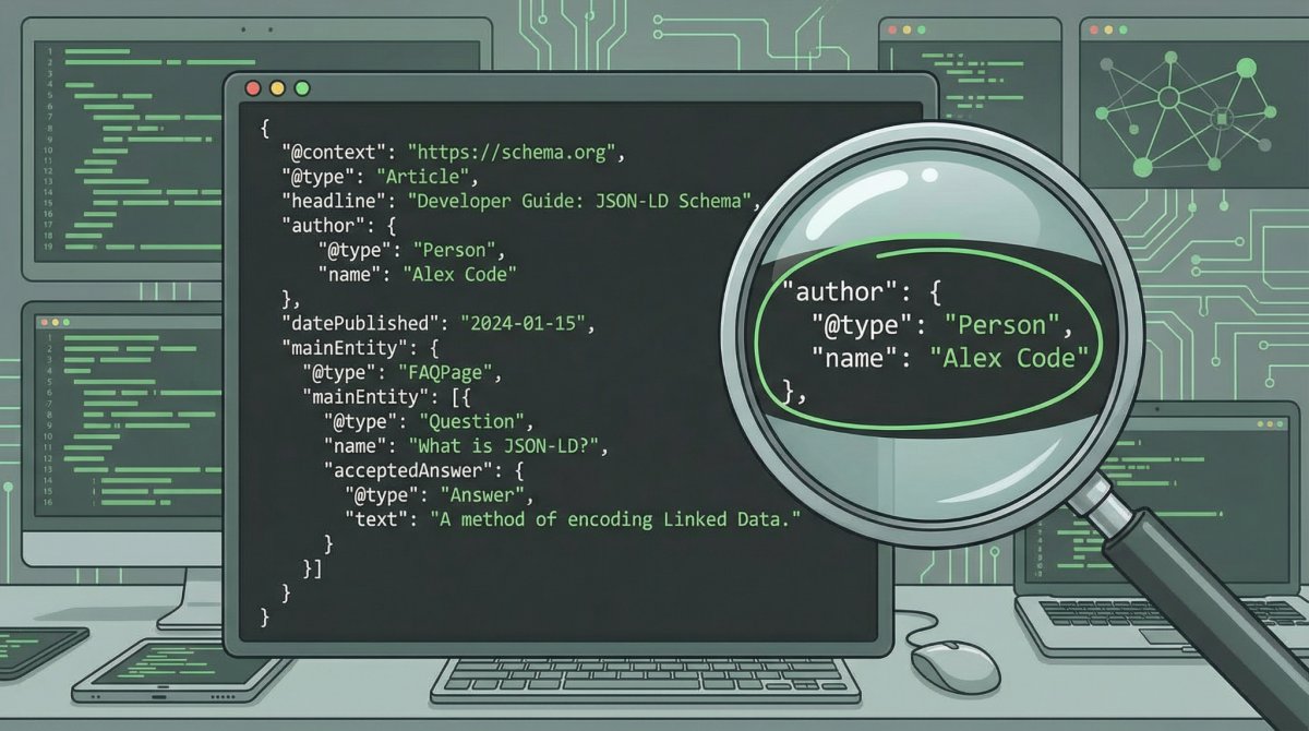 Entity Optimization — minh hoạ JSON-LD và cách schema làm nổi bật thực thể trong nội dung