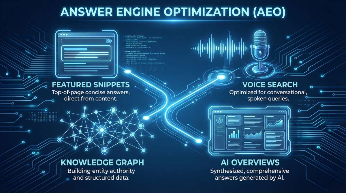 bốn trụ cột quan trọng giúp nội dung trở thành câu trả lời trực tiếp cho người dùng trên nền tảng AI Search