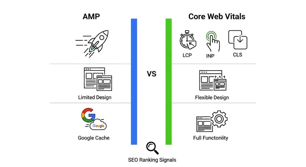 Google AMP Hay Core Web Vitals: Lựa Chọn Nào Tối Ưu Cho Blog SEO