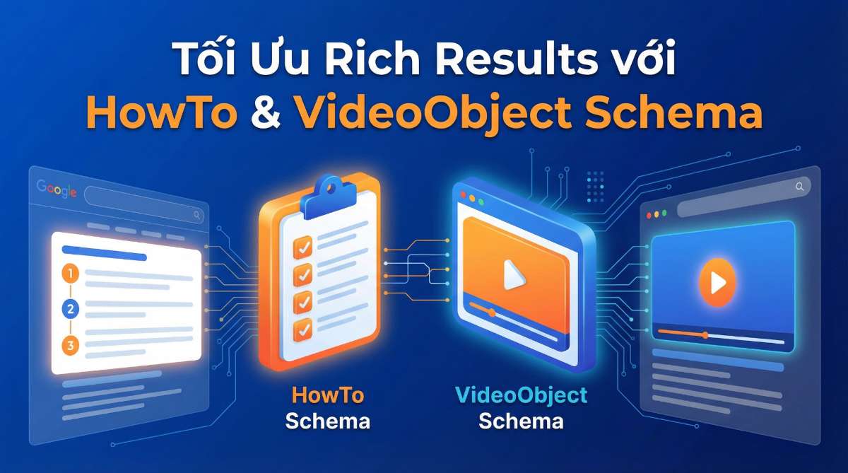 Hướng Dẫn Triển Khai HowTo Schema và VideoObject Schema: Tối Ưu Rich Snippets cho Bài Viết Hướng Dẫn
