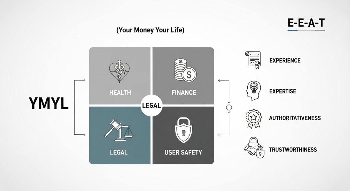 Hướng dẫn tối ưu từ khóa YMYL với AI: Chiến lược vượt qua tiêu chuẩn E-E-A-T